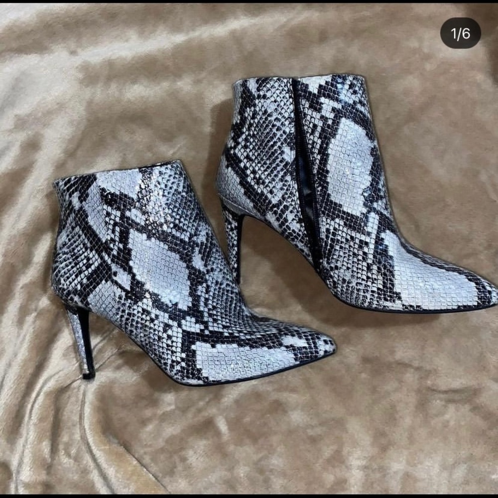 Leather Heeled Boots